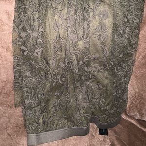 NWT Lane Bryant long sage skirt 18/20 💚💚